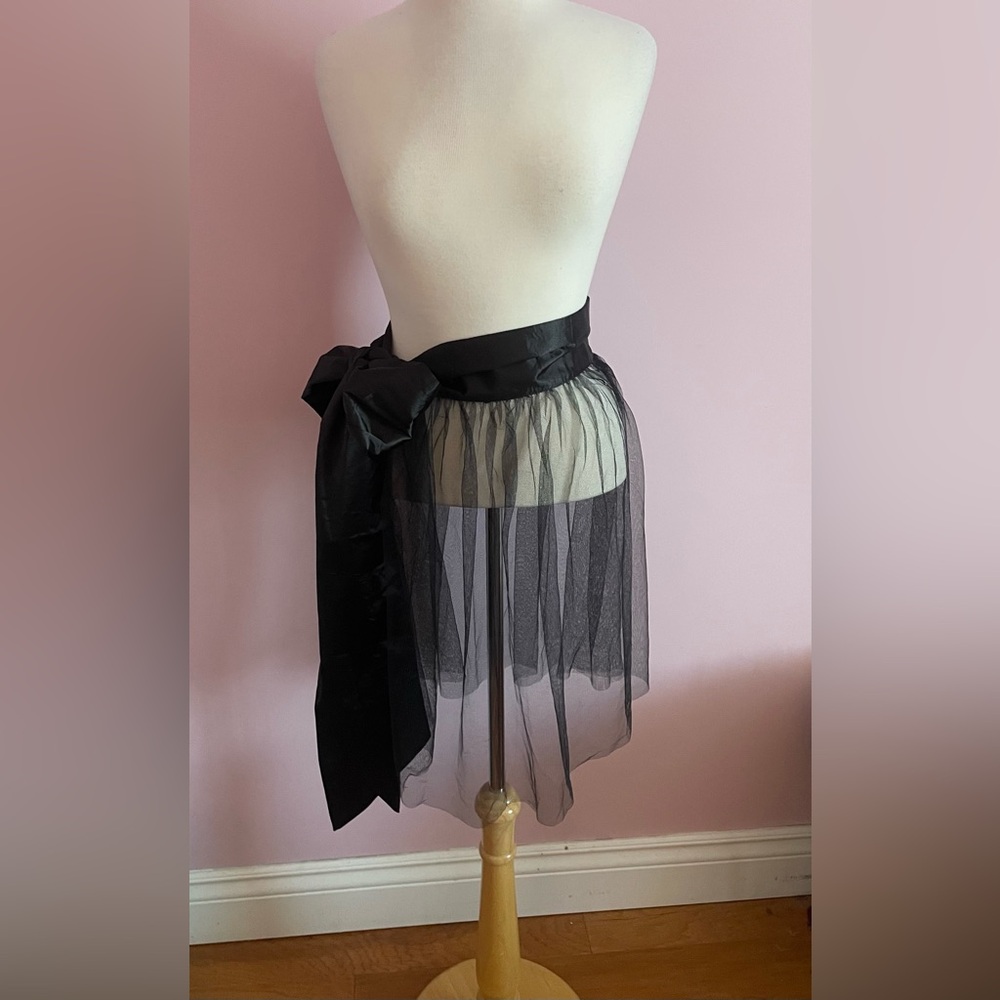 Black Tulle Skirt